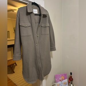 Aritzia Long Ganna Jacket